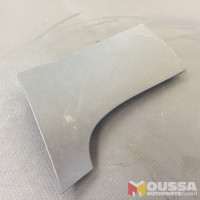 Footroom cover trim