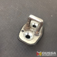Door striker catch hatch