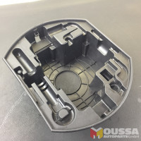 Spare wheel mount tool box
