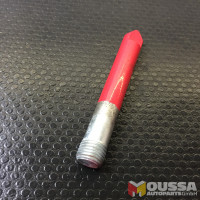 Wheel fitting assist pin