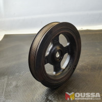 Engine crankshaft pulley
