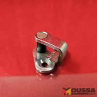 Door lock striker catch hatch