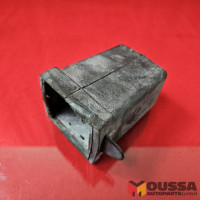 Door catch belt door brake