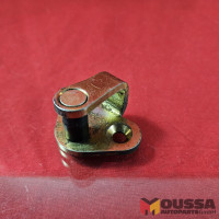 Door lock striker catch hatch