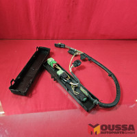 Radiator fan cover trim