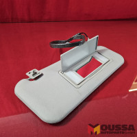 Sun visor with mirror