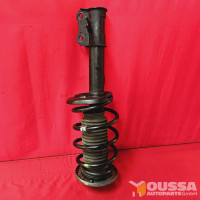 Shock absorber strut leg