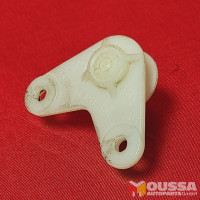 Door lock push hinge connector