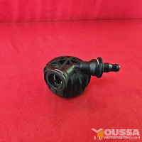Brake booster vacuum line