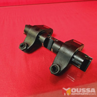 Rocker arm shaft with rocker arm
