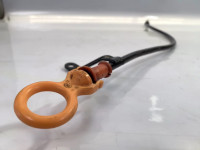 Oil dipstick with tube