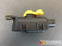 Heater flap positioning motor