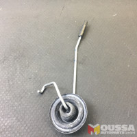 Door handle door lock rubber pin