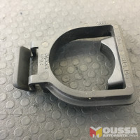 Vacuum pump clip tie down